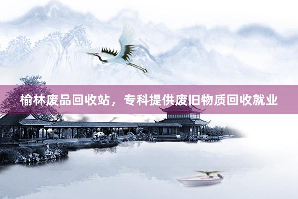 榆林废品回收站，专科提供废旧物质回收就业